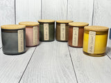 Olive Green Bubble Tumbler Jar