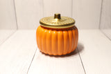 Orange Ceramic Pumpkin