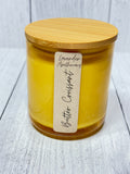 Yellow Bubble Tumbler Jar