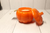 Orange Pumpkin Jar