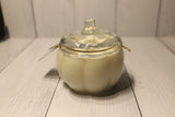 Clear Pumpkin Jar