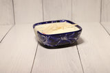 Talavera Floral Blue & White Square or Round bowl