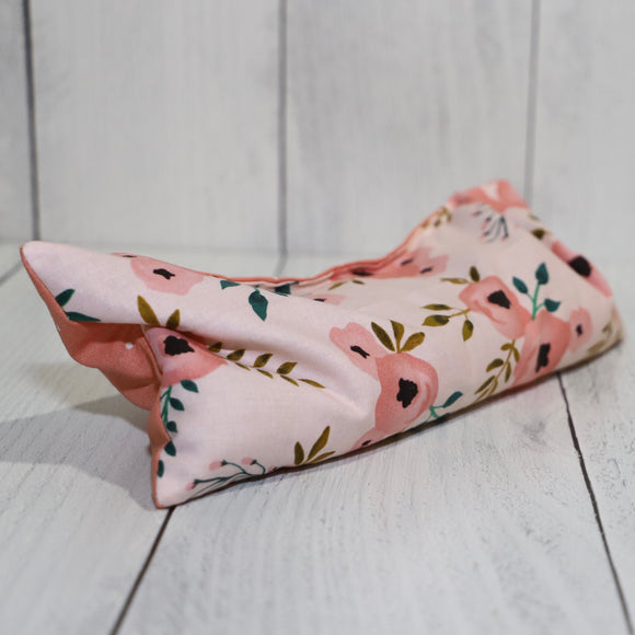 Peach Floral - Eye Pillow