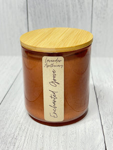 Amber Bubble Tumbler Jar