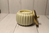 Ivory Ceramic Pumpkin