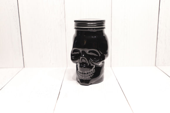 Skeleton Jar - Black or Smokey grey