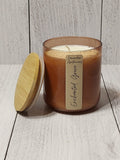 Amber Bubble Tumbler Jar