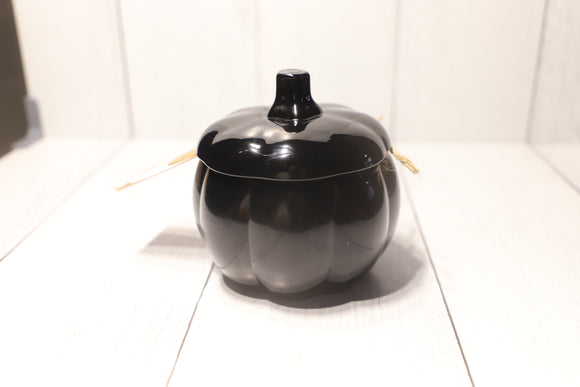 Black Pumpkin Jar