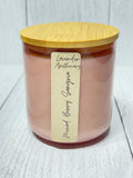 Pink Bubble Tumbler Jar