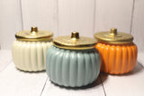 Orange Ceramic Pumpkin